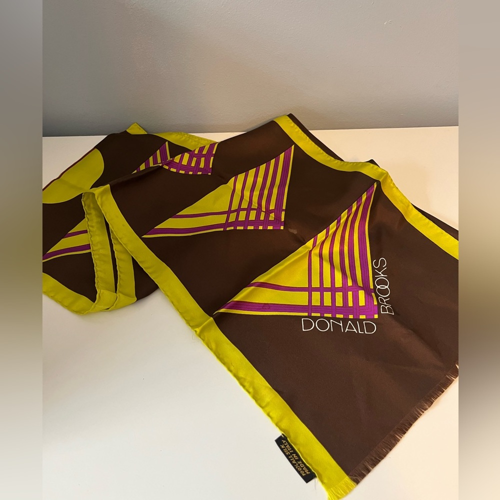 Vintage Donald Brooks scarf